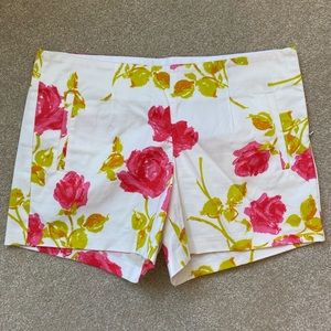Ann Taylor shorts, flower pattern, size 4